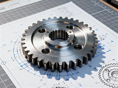 Batch or Custom Spur Gears Production Fits Your Order Size