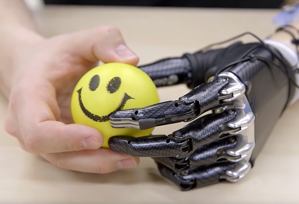 Custom Small Module Gears for Bionic Limbs