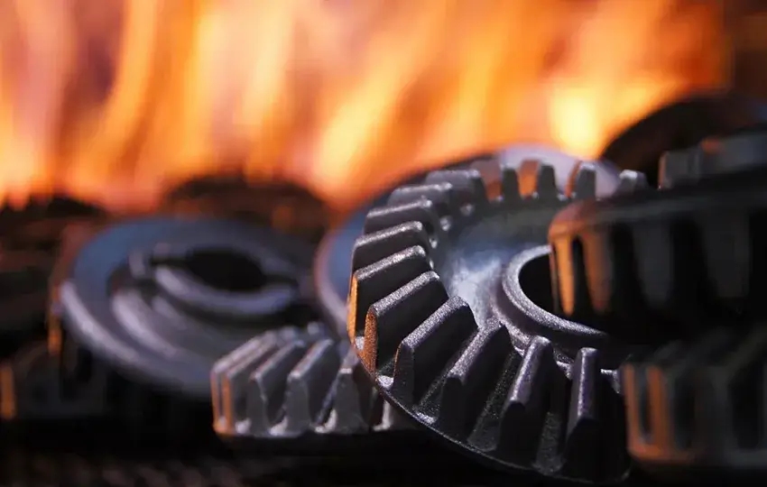 Balancing Gear Hardness by Carburizing and Quenching