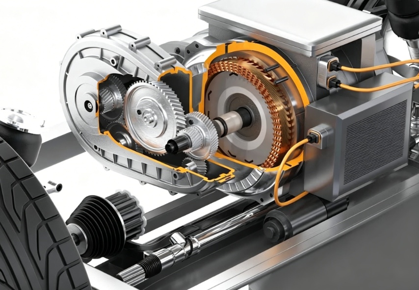 Managing NVH & Thermal Stability for High-Speed EV Reduction Gears