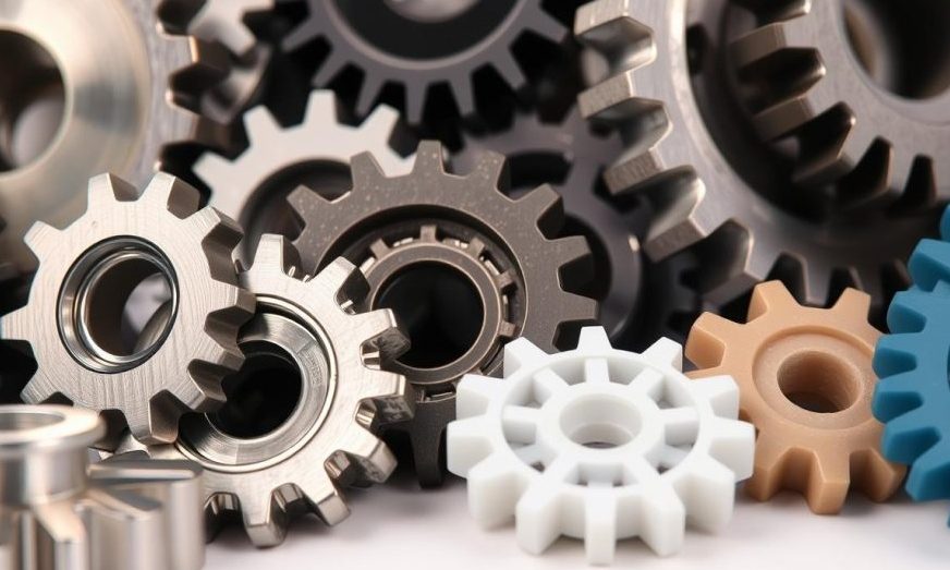 Gear Material Selection of Steel, Brass, or Plastic