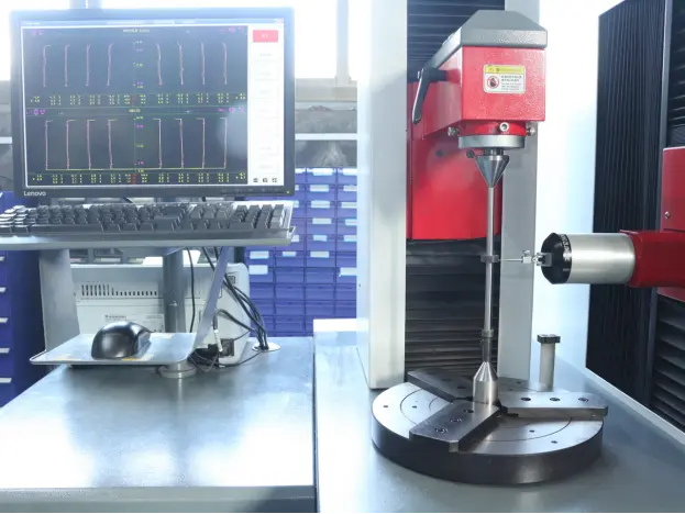 Gear inspection machine for profile and helix measurement